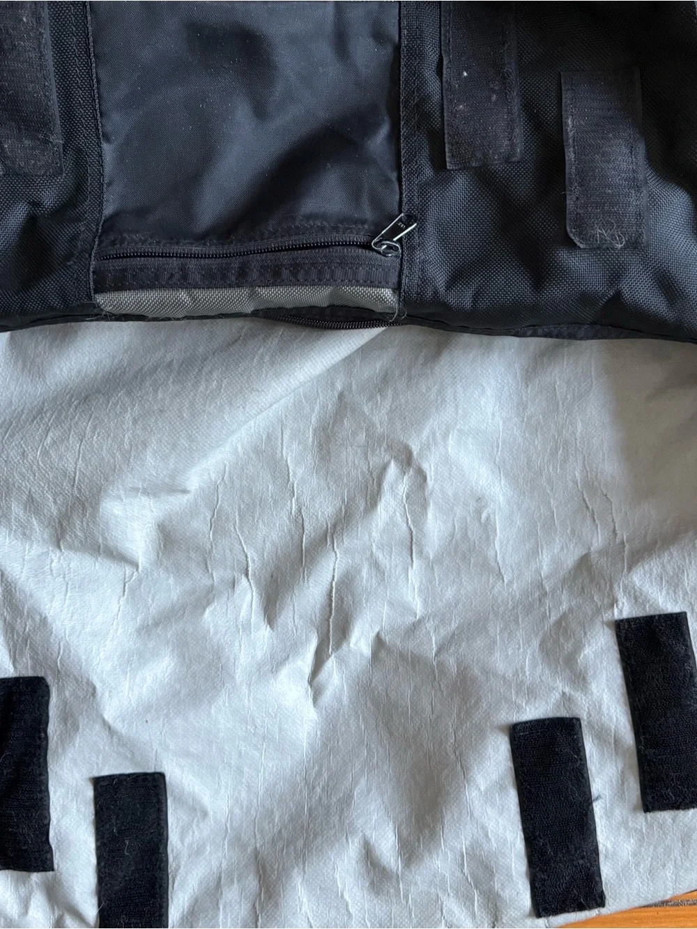 Timbuk2 Black and Gray Two-Tone Messenger Bag